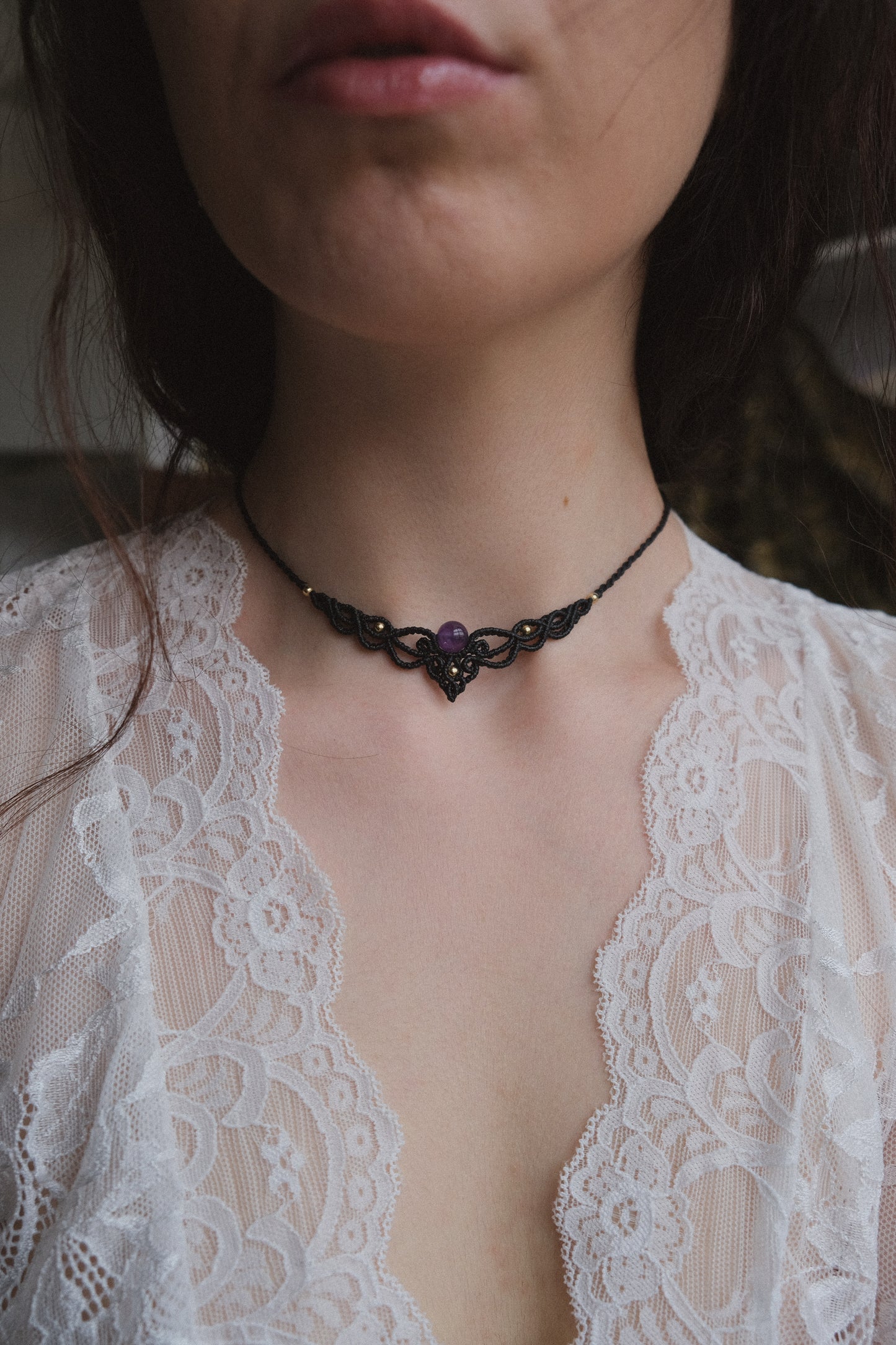 Create your own 'Orchid' choker