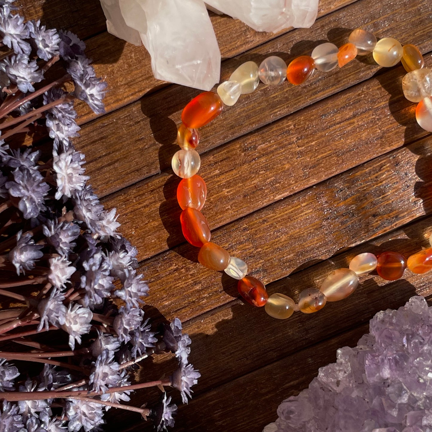 Carnelian bracelet