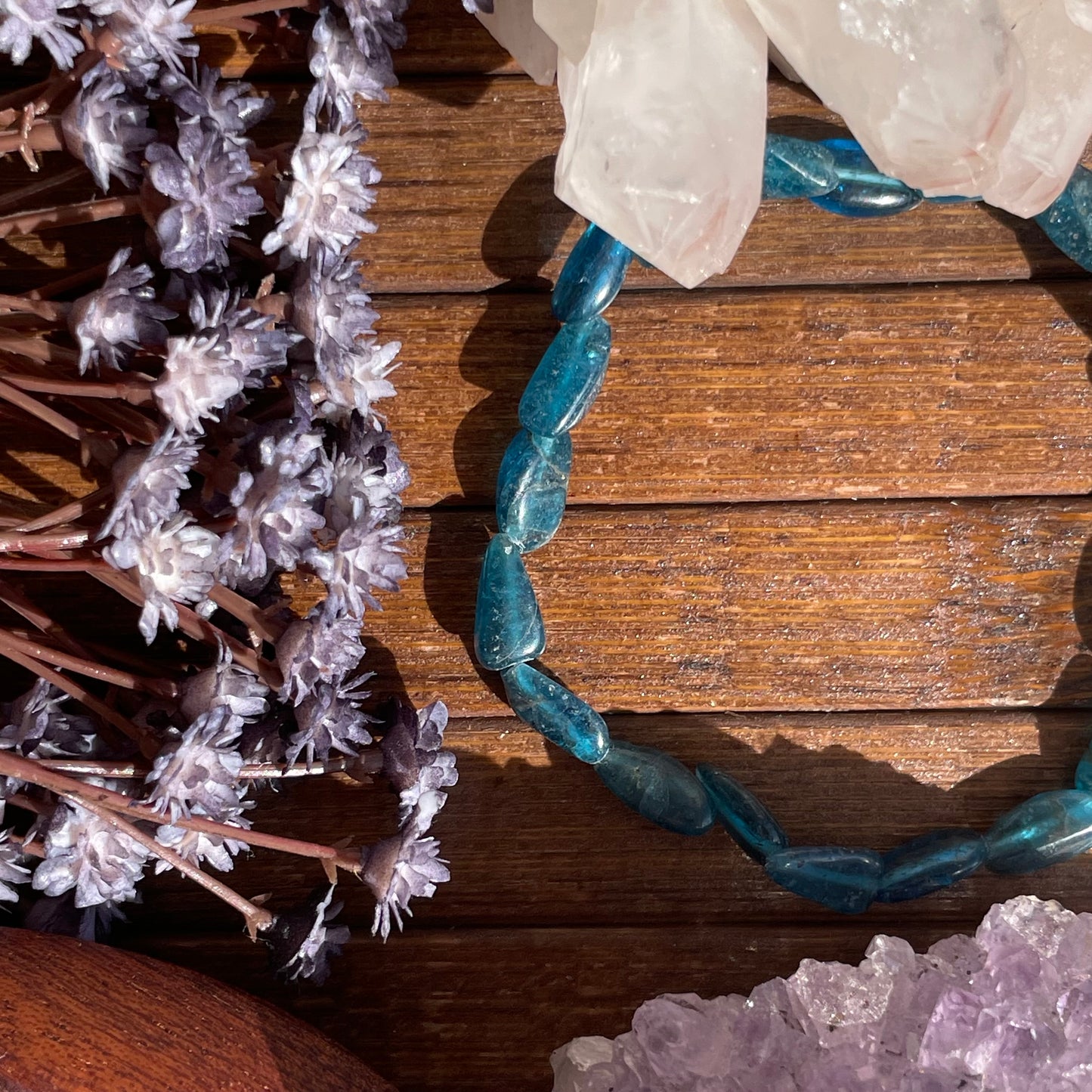 Apatite bracelet