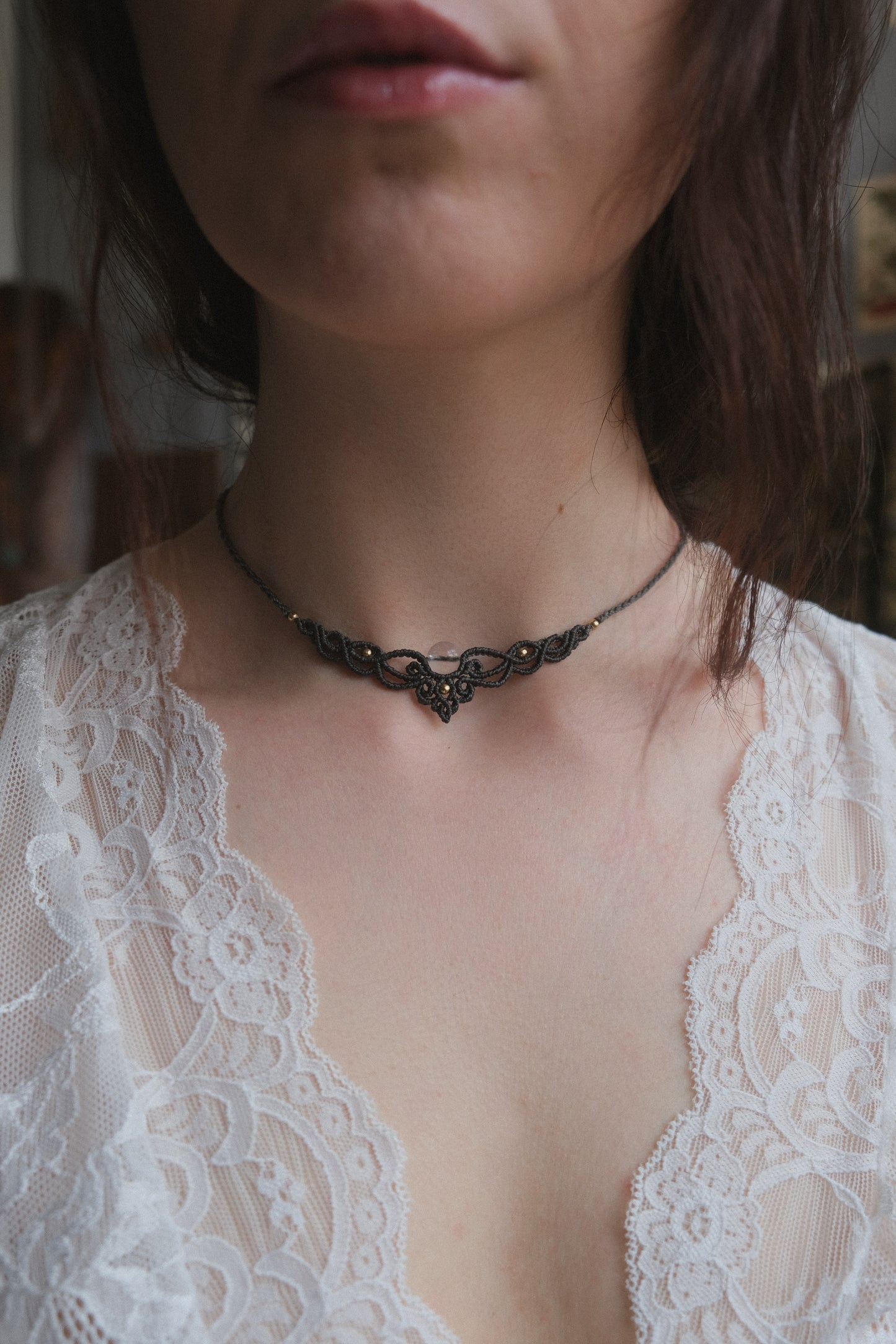 Create your own 'Orchid' choker