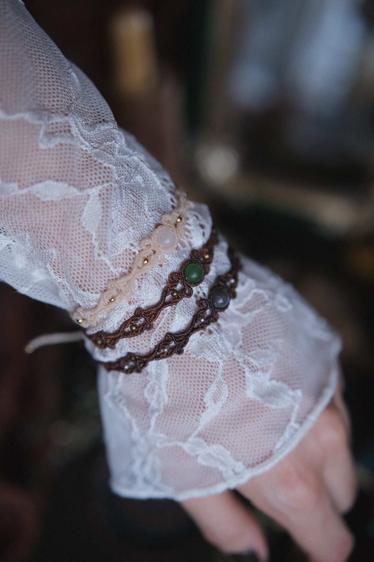 Bracciale ‘Hesperis’ con Labradorite