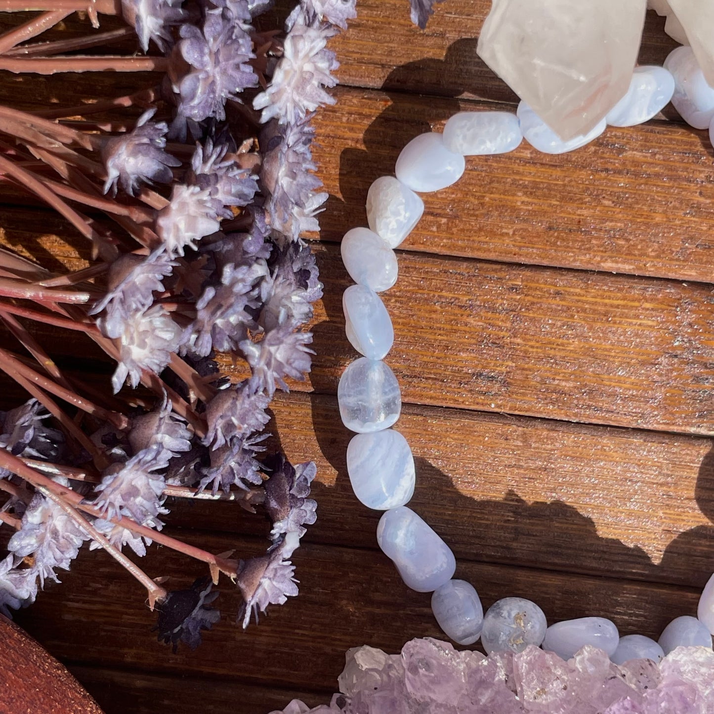 Blue Lace Agate Bracelet
