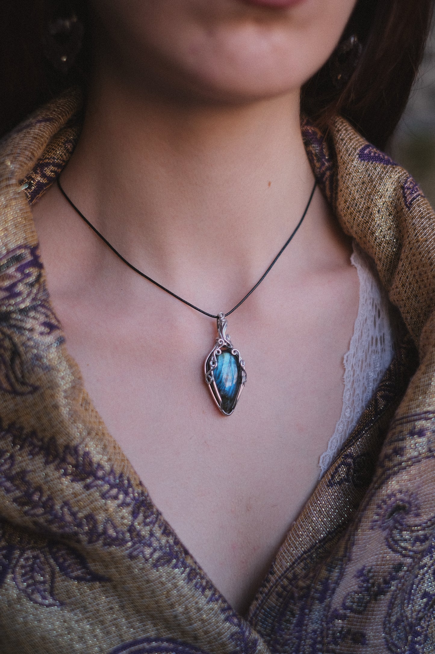 Ciondolo con Labradorite