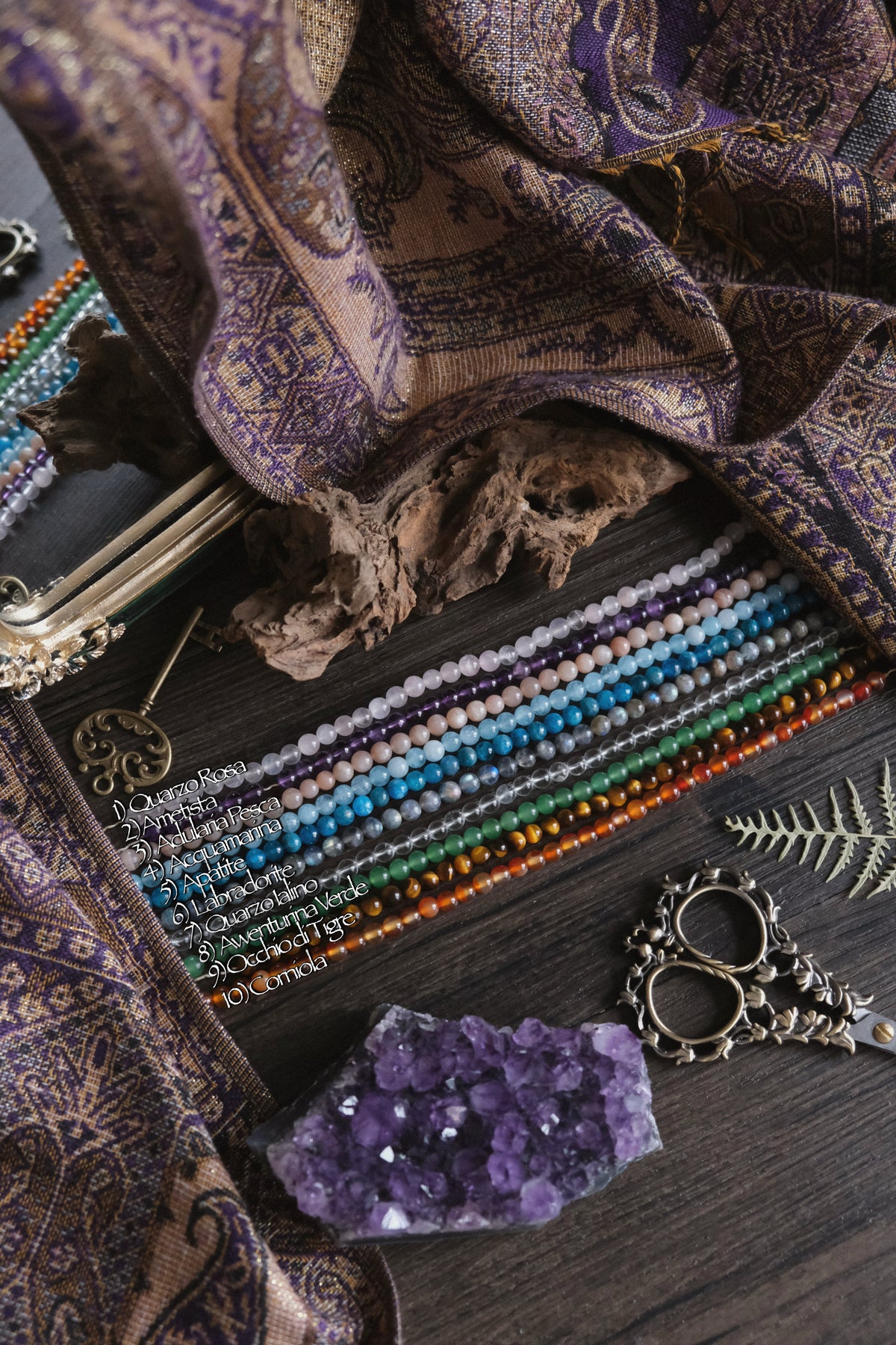 Create your own 'Rue' earrings