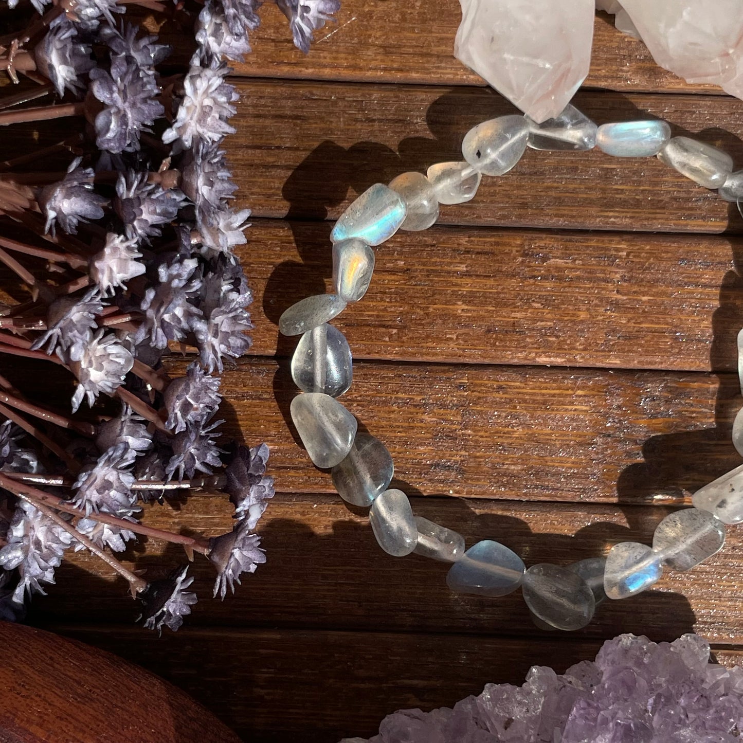 Labradorite bracelet