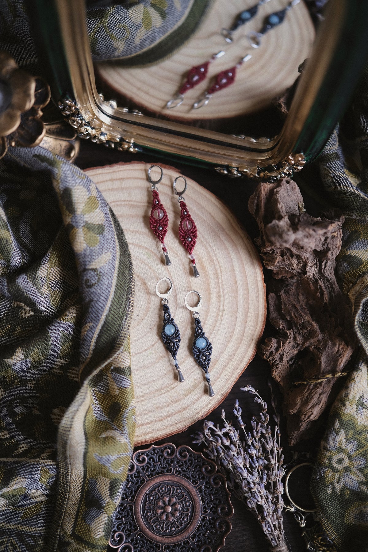 Create your own 'Rue' earrings