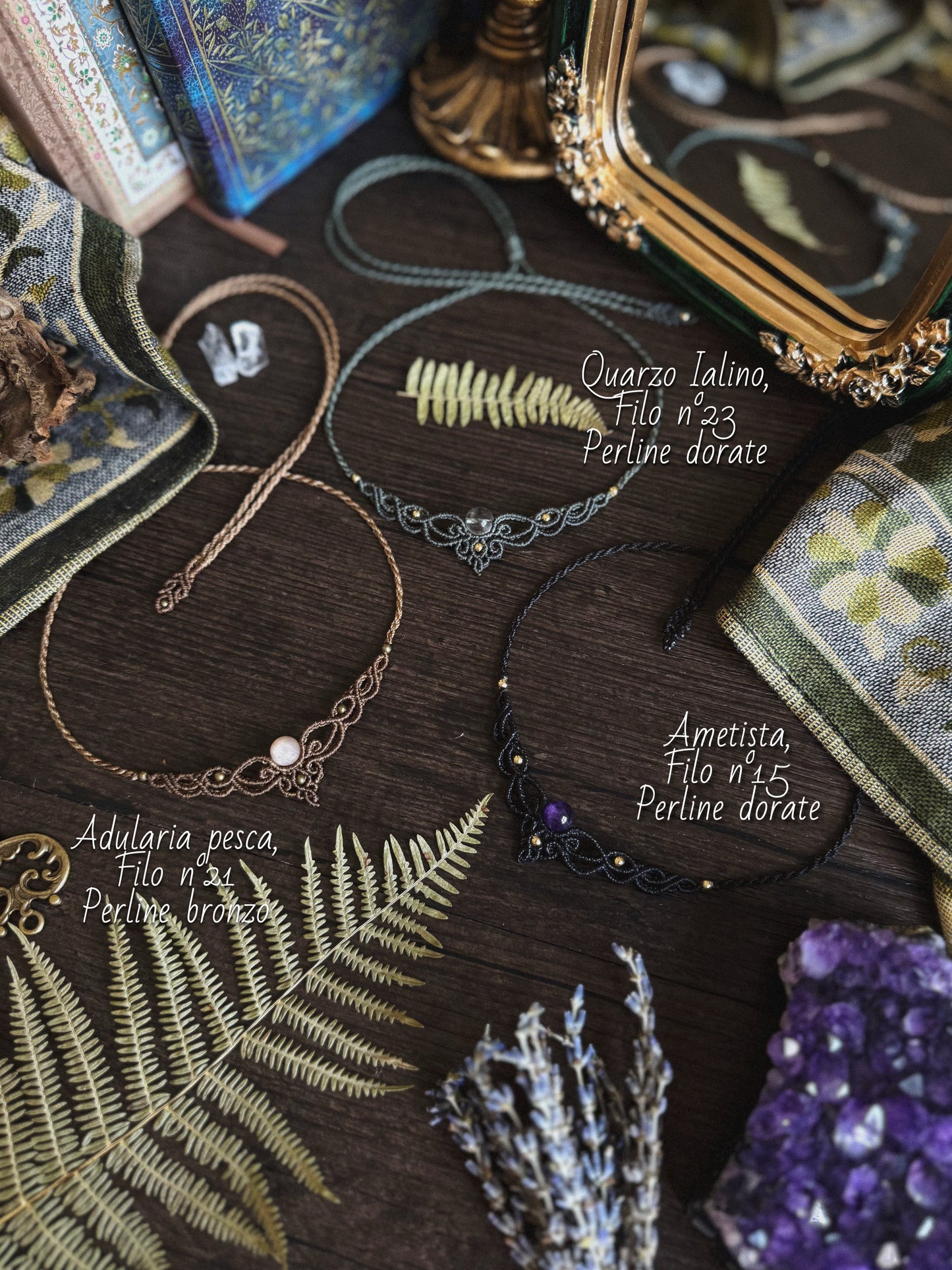 Create your own 'Orchid' choker