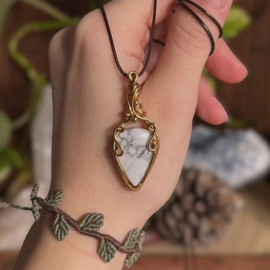 Ciondolo con Howlite