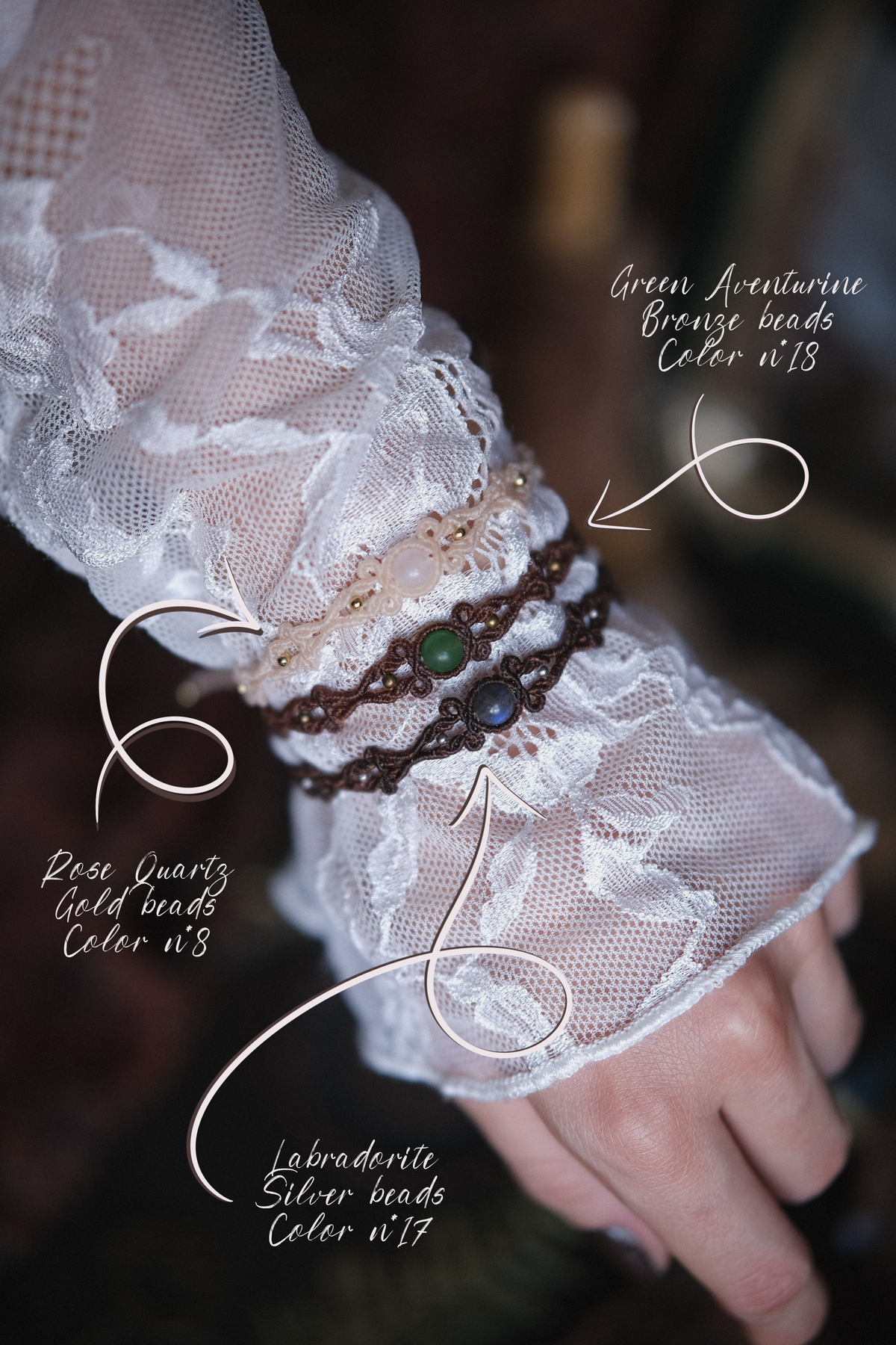 Create your ‘Hesperis’ bracelet
