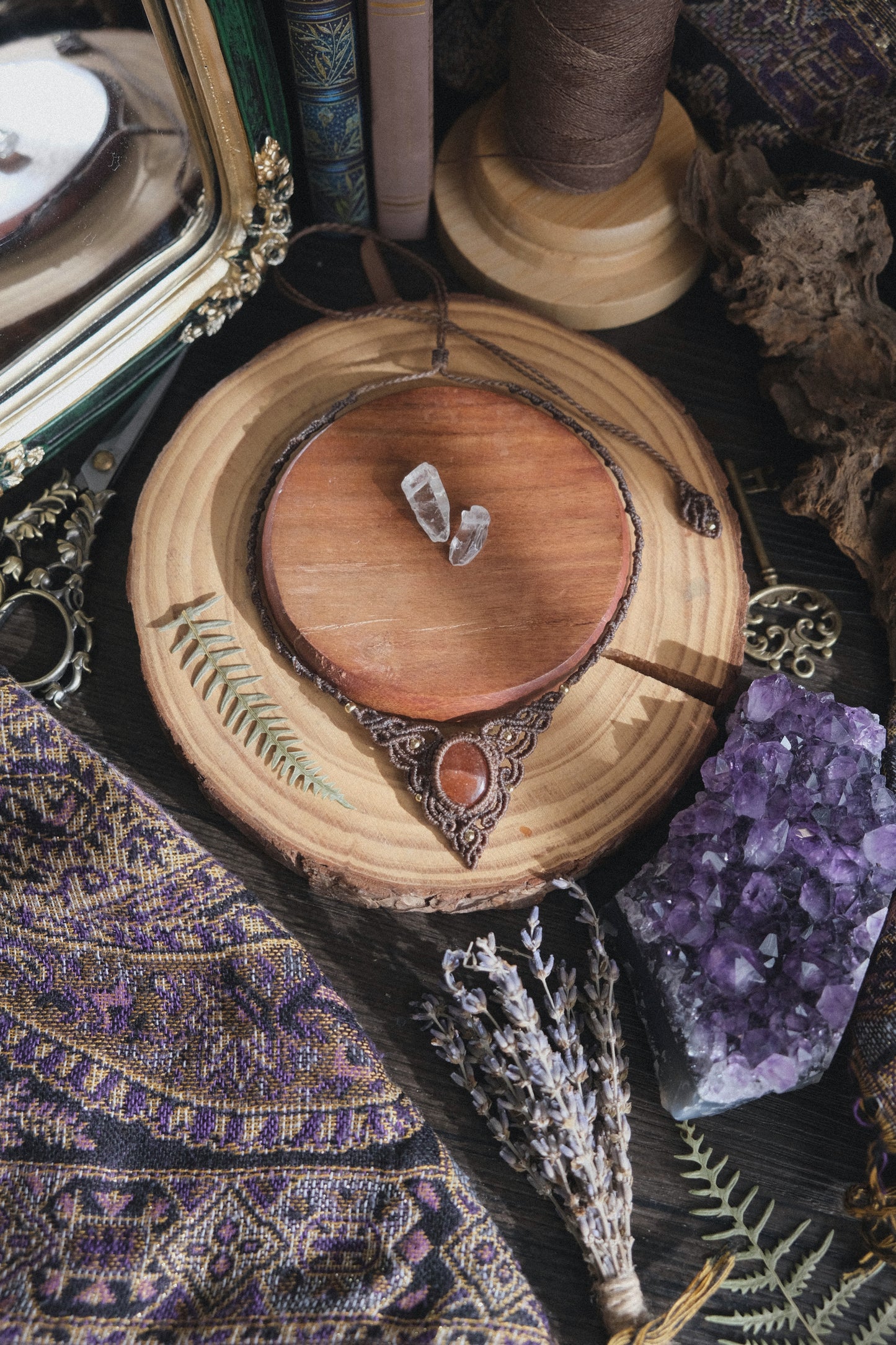 'Ithil' Sunstone Necklace