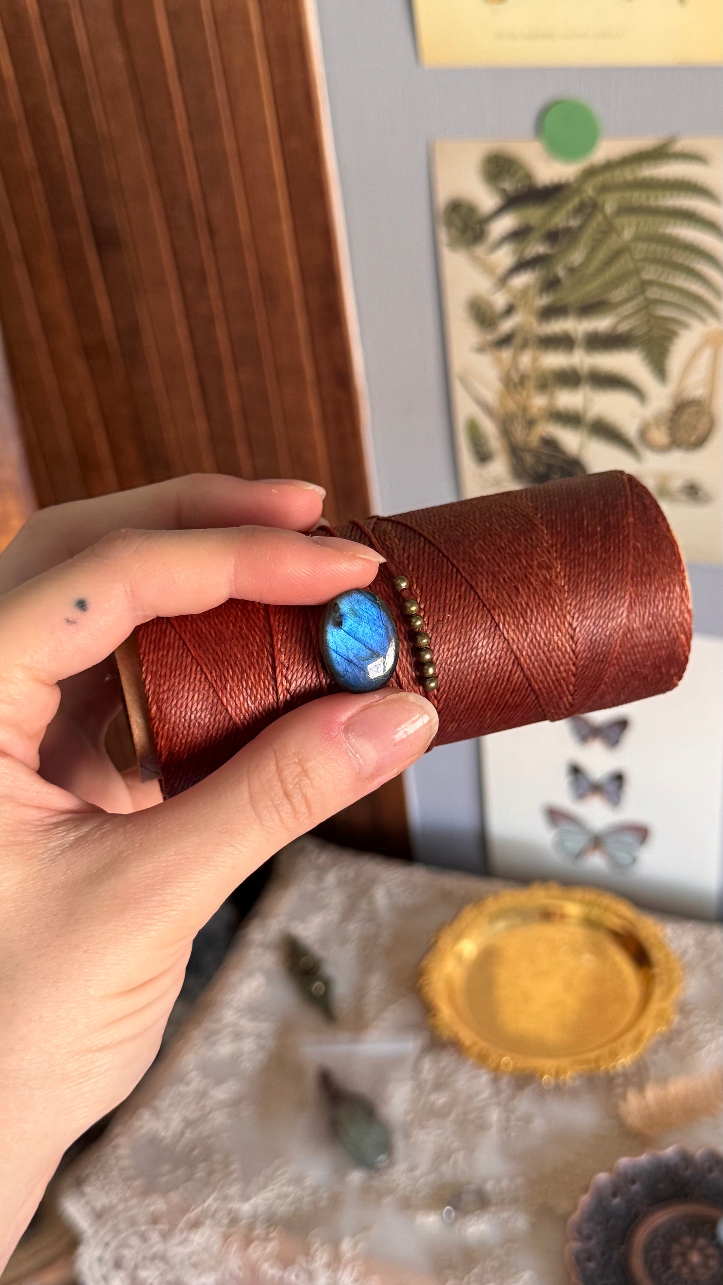 Commissione: Girocollo Salice con Labradorite & Ciondolo con Prehnite