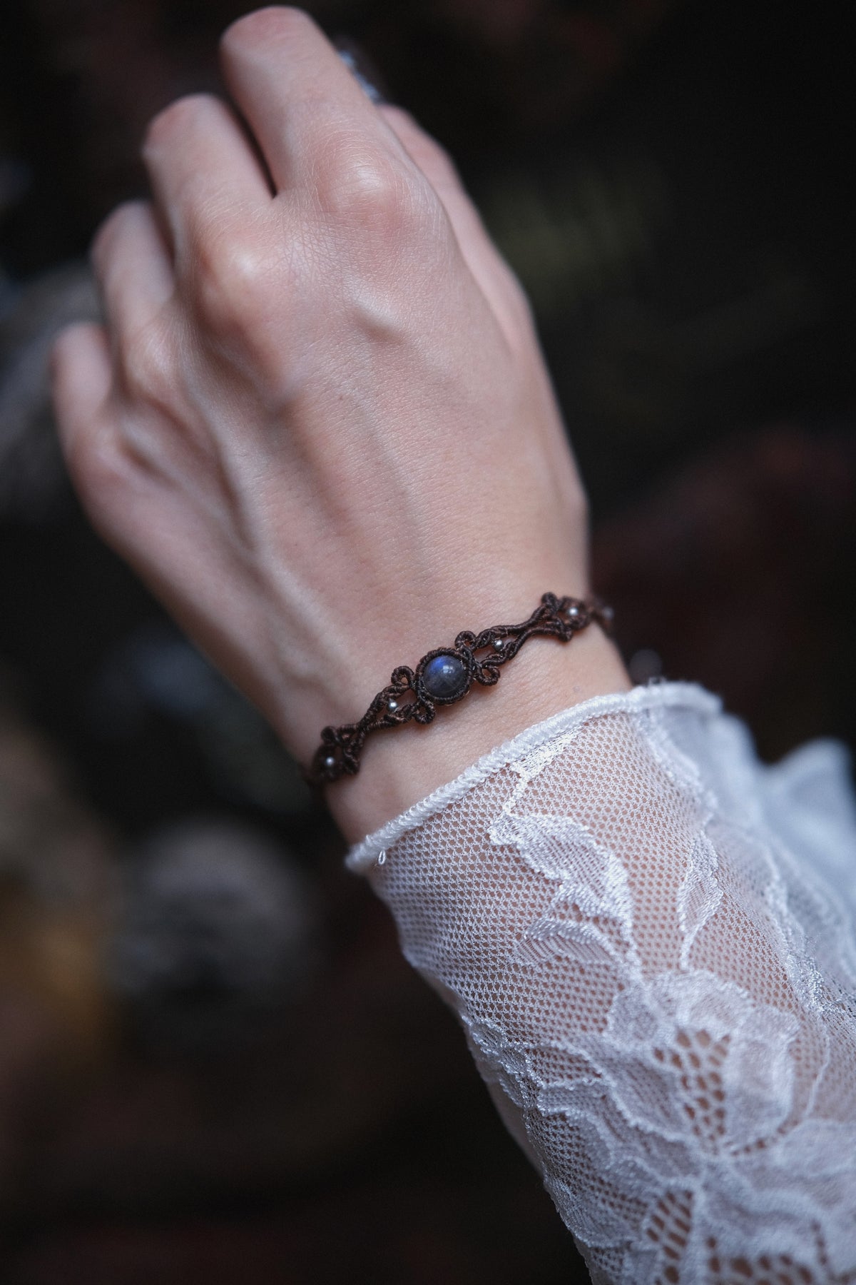 Bracciale ‘Hesperis’ con Labradorite