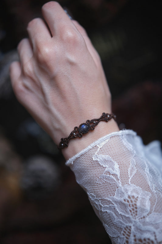 Bracciale ‘Hesperis’ con Labradorite