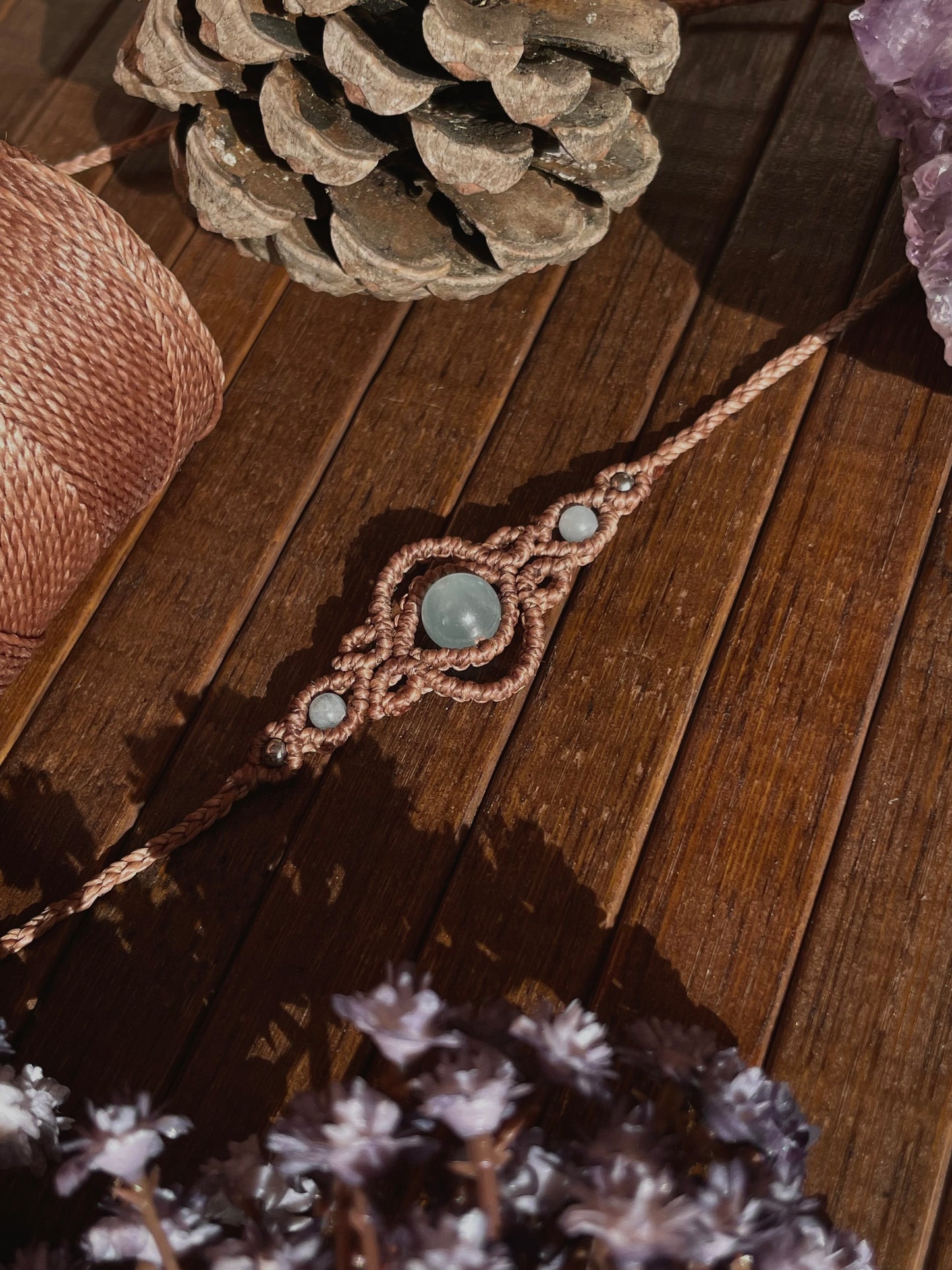 ‘Dittamo’ Choker con Acquamarina