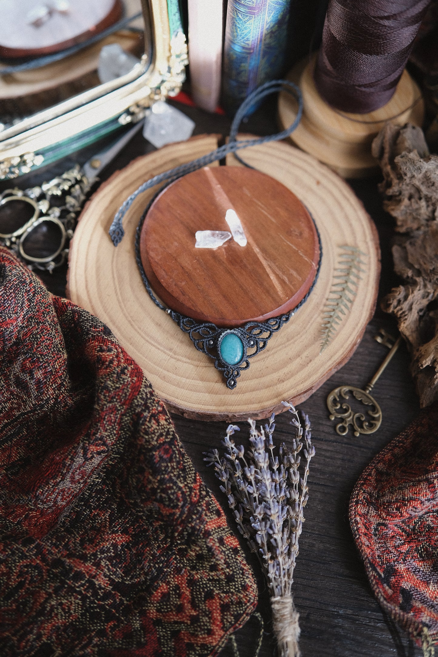 'Silene' Choker with Amazonite