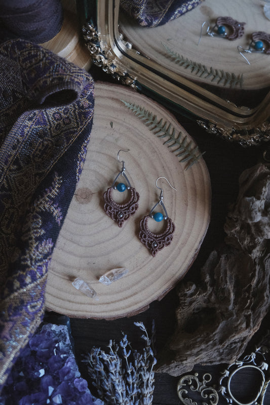 Orecchini ‘Alyndra’ con Apatite