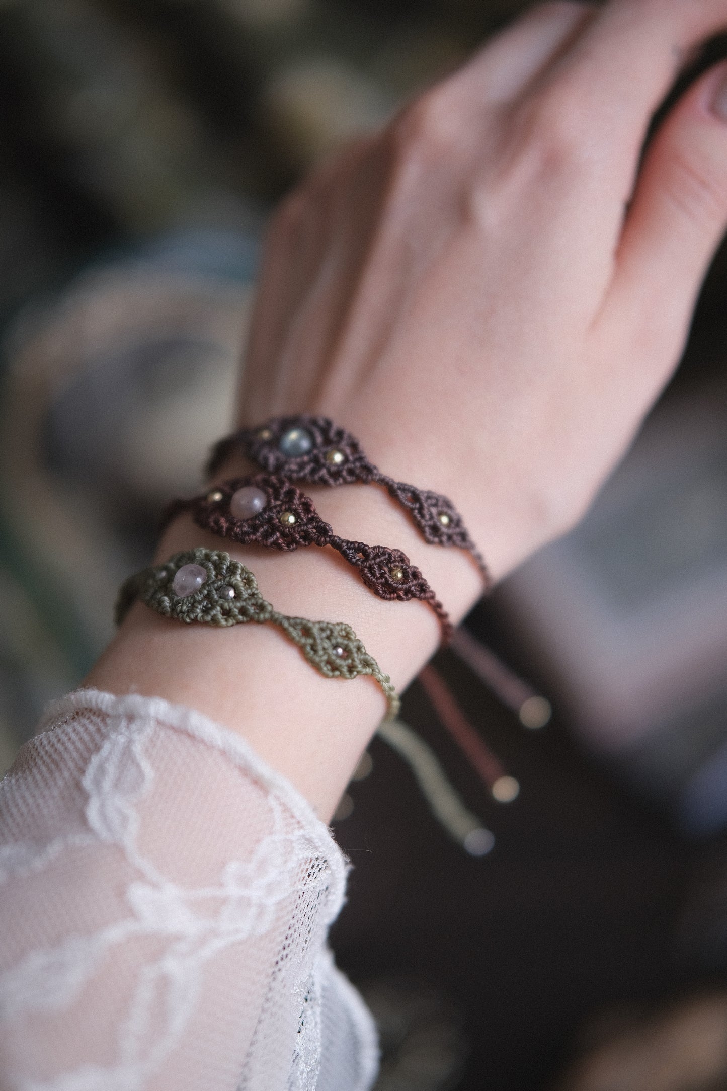 Crea il tuo bracciale ‘Lichene’