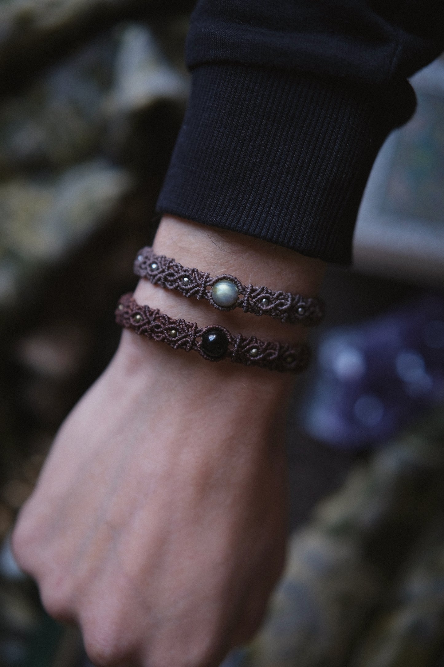 Bracciale ‘Rowan’ con Ossidiana